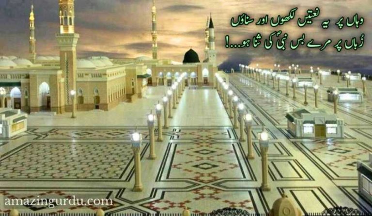 زیارت نبیؐ کی مجھے بھی عطا ہو | نعت شریف