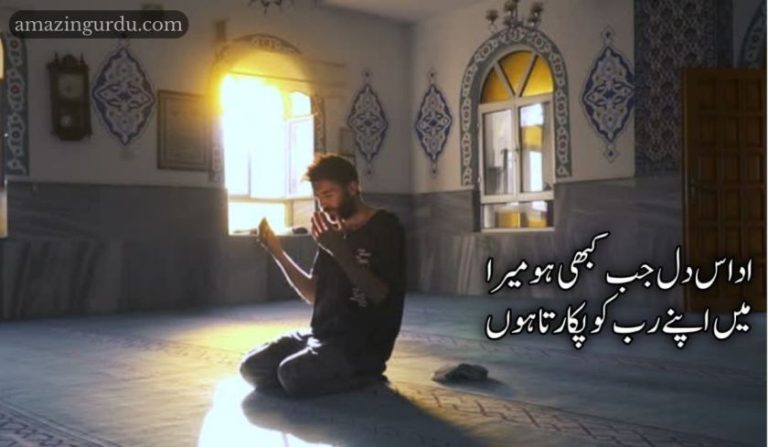 اداس دل جب کبھی ہو میرا | اداس شاعری