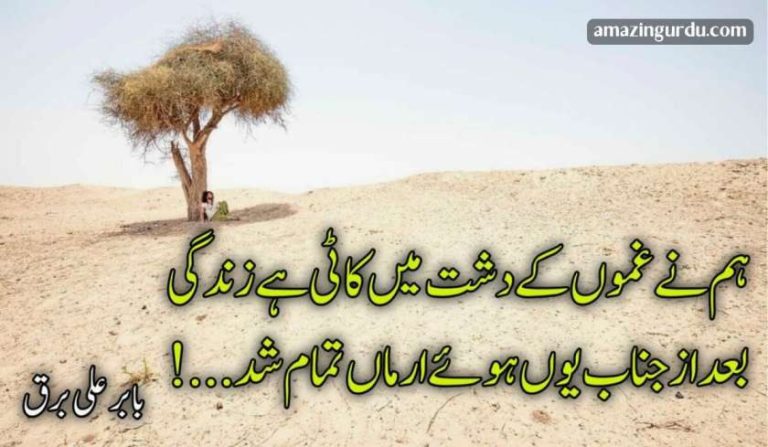 کتنے ہوۓ ہیں صاحبِ عرفاں تمام شد | اداس شاعری