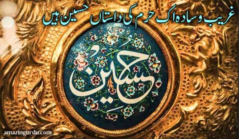 حسین سے محبتیں منزلوں کا راستہ