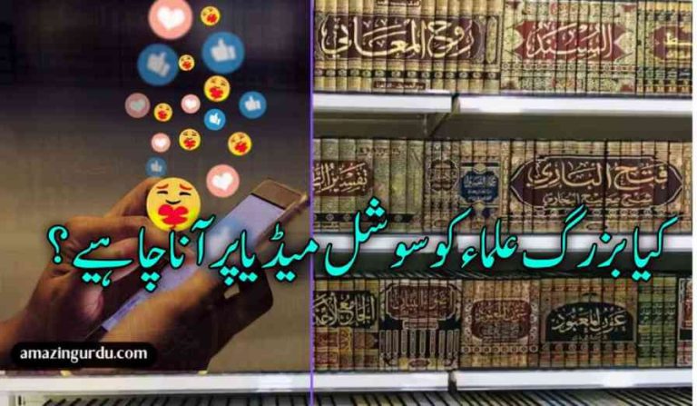کیا بزرگ علماء کو سوشل میڈیا پر آنا چاہیے؟