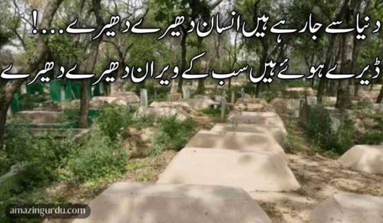 دنیا سے جا رہے ہیں انسان دھیرے دھیرے | فکر آخرت پر کلام