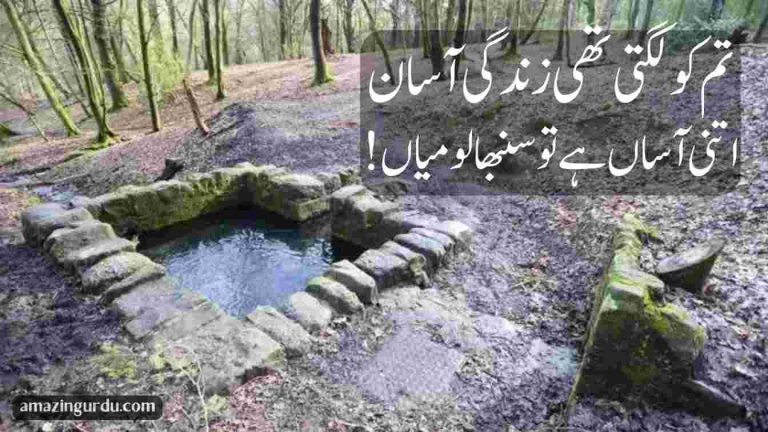 کارِ وحشت پہ خاک ڈالو میاں  اس اذیت کا حل نکالو میاں | غمزدہ اردو شاعری