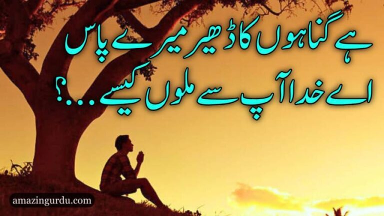 اے خدا زندگی سہوں کیسے ؟! اک خلا ہے اسے بھروں کیسے ؟ | دعائیہ اردو شاعری