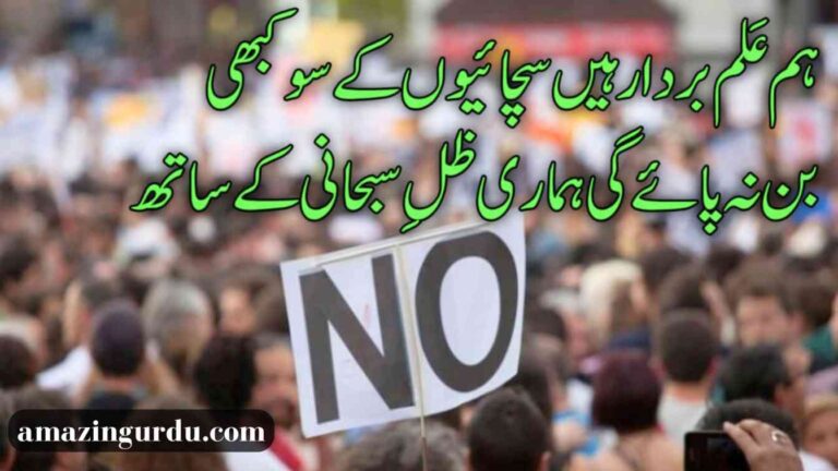 ان پہ کھلتے ہیں سبھی ابواب آسانی کے ساتھ۔ | inqlabi poetry in urdu