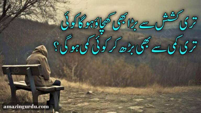 مری توجہ میں جس روز کچھ کمی ہوگی |اردو غزل شاعری | urdu poetry 2 lines