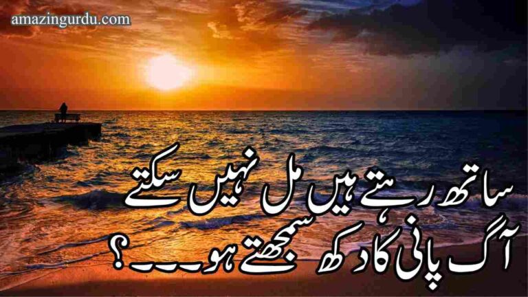 رائیگانی کا دکھ سمجھتے ہو ؟ دکھ پر اداس شاعری |sad poetry in urdu text
