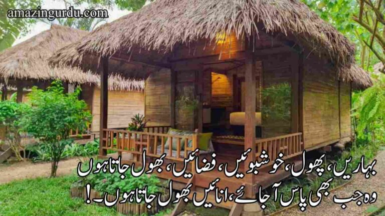 بہاریں، پھول، خوشبوئیں، فضائیں، بھول جاتا ہوں | ؐمحبت کی اردو شاعری |love poetry in urdu text